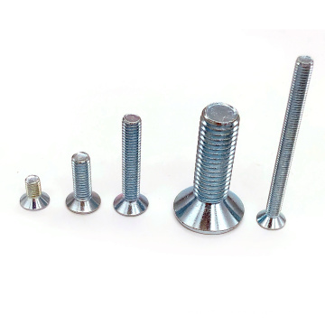 Grade 8.8 Hex Socket CSK head iron steel screws bolts din 7991 for mechanical equipment